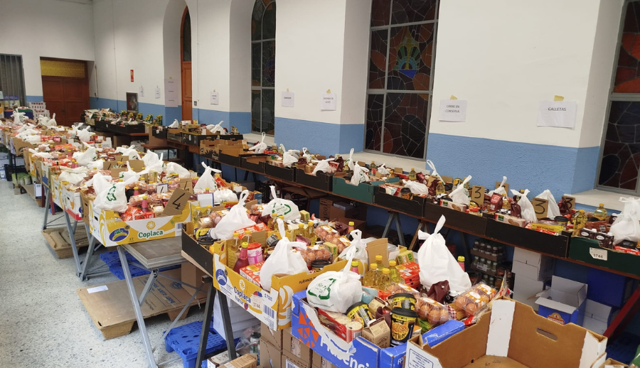 VISITA AL BANCO DE ALIMENTOS