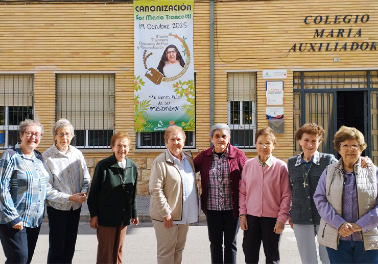 HOMENAJE A S. MARÍA TRONCATTI EN LA RODA