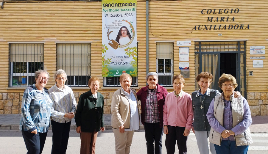 HOMENAJE A S. MARÍA TRONCATTI EN LA RODA