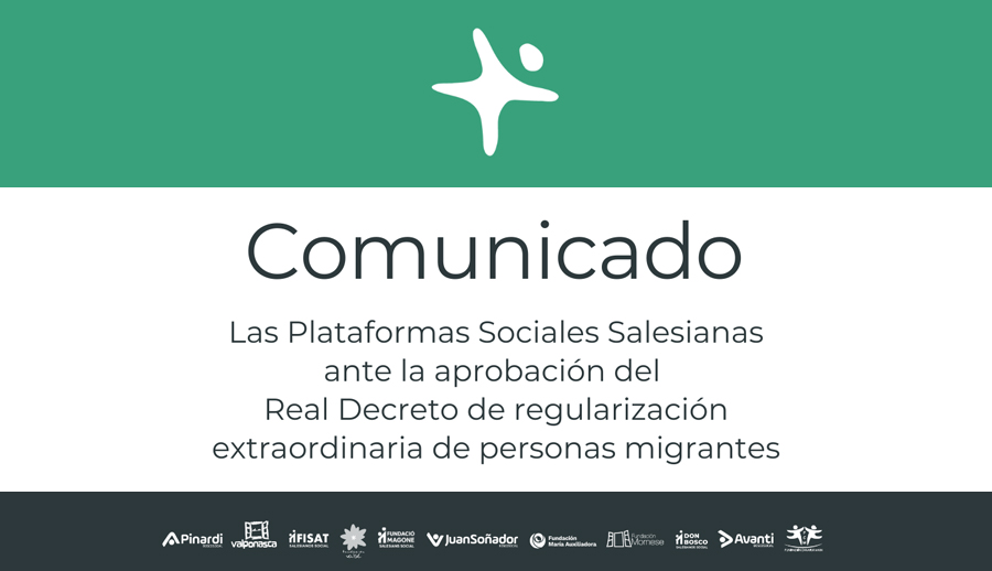 COMUNICADO DE LAS P. SOCIALES SALESIANAS