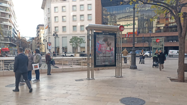 MUPI SOLIDARIO EN VALENCIA