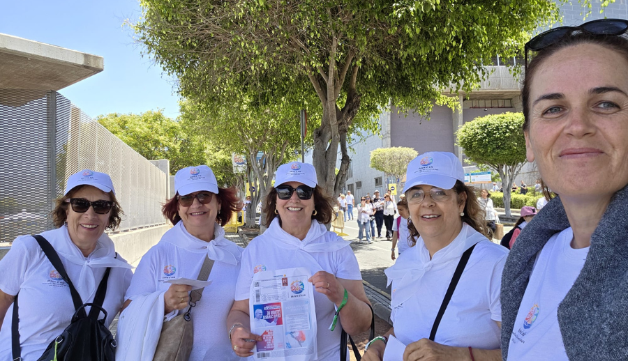 ECO DE LA VISITA DEL PAPA A CANARIAS