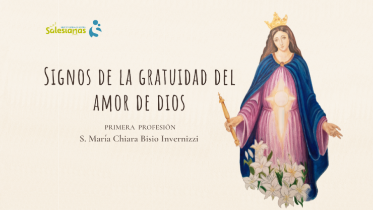 PRIMERA PROFESIÓN S. MARÍA CHIARA BISIO